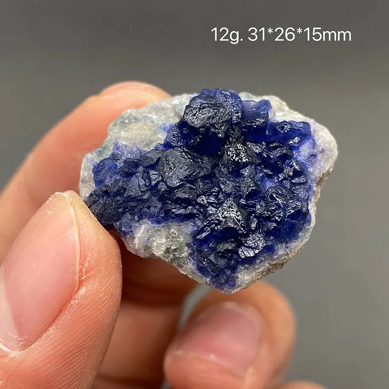 

100% Rare Natural Inner Mongolia blue fluorite Mineral Specimens Stones and Crystals Healing Crystal from Inner Mongolia China