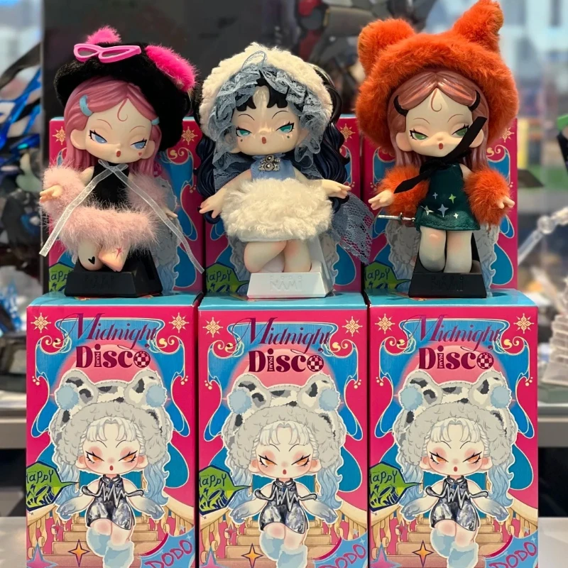 

Presale for 30 Days DODO NAMI Midnight DIsco Series Blind Box Mystery Box Toys Cute Action Anime Figure Kawaii Model Gift