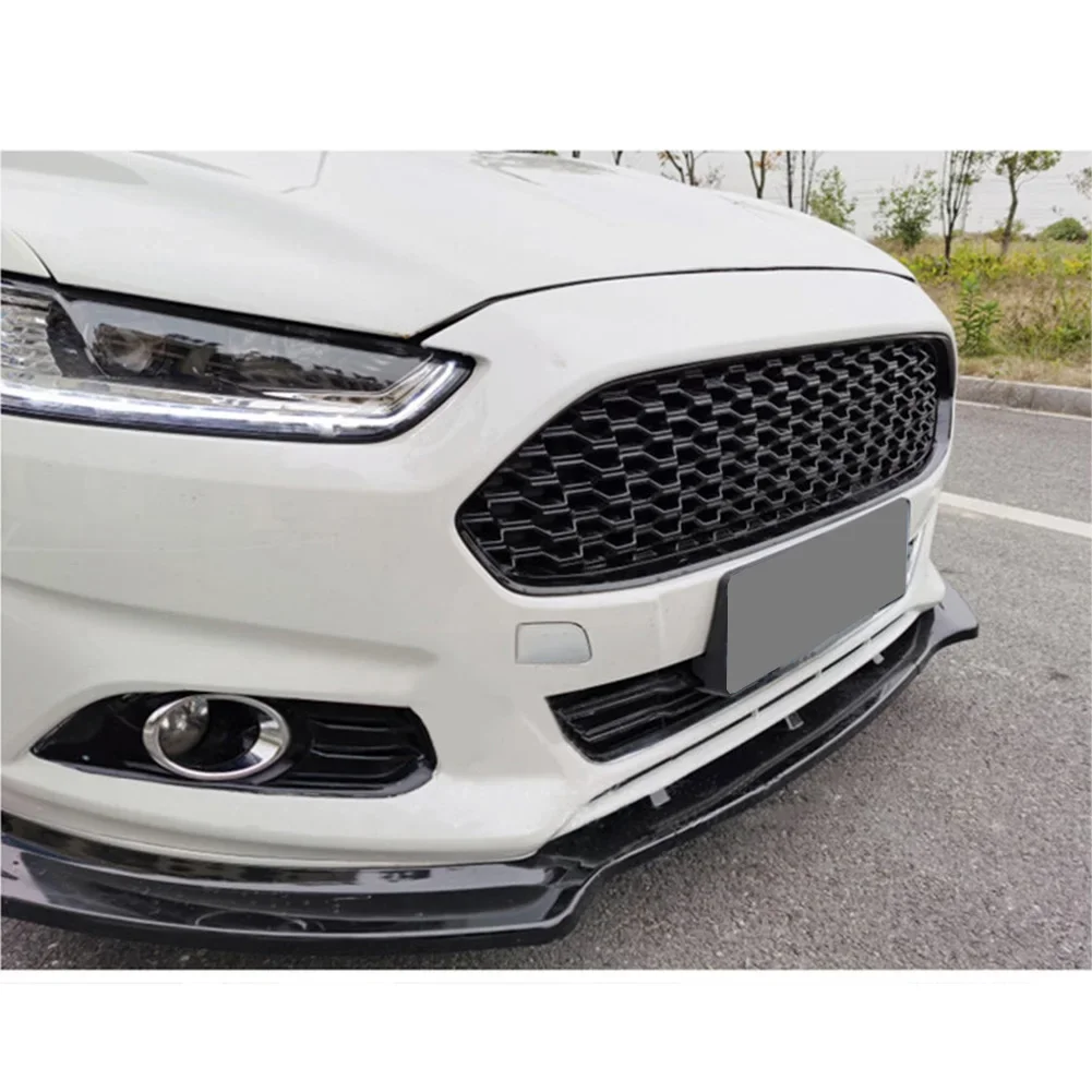 Front Bumper Lip Spoiler Side Lower Splitters Body For Ford Fusion Mondeo 2013-2016 2017-2018 2019-2021