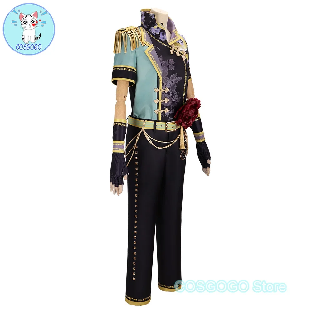 COSGOGO [Customized]Game IDOLiSH7 Zool Inumaru Toma Cosplay Costume Halloween Outfits Women Men Black White Paired Suit