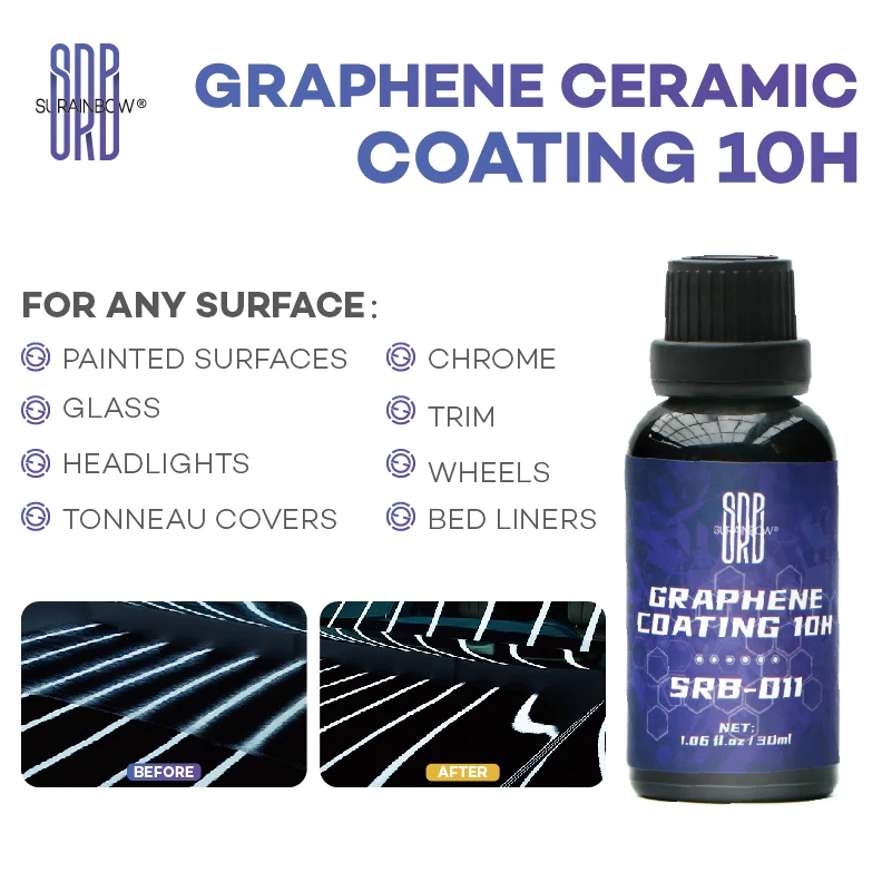 Advanced Graphene Ceramic Coating-10H Graphene Coating for Auto Detailing,Car Protection Apply After Car Wash & Paint Correction