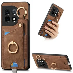 For Oneplus 12 13 13R 15R 15 5G Luxury Case Leather Card Funda OnePlus 15 Magnet Back Cover One Plus ACE 5 Pro 15R 13 R 12 Etui