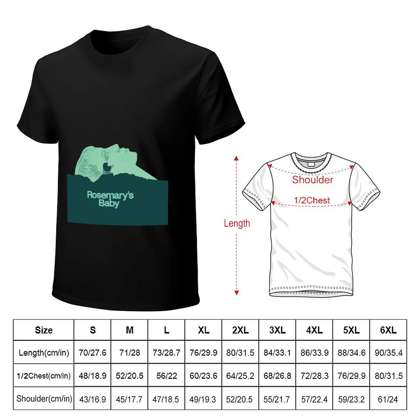 Pray For Rosemary's Baby T-Shirt printed t shirts for man T-Shirt
