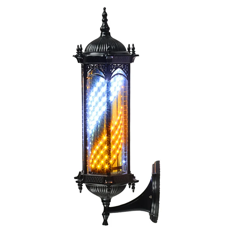 

Hair salon, turn light, wall hanging, super bright, barber shop, door, outdoor, waterproof.