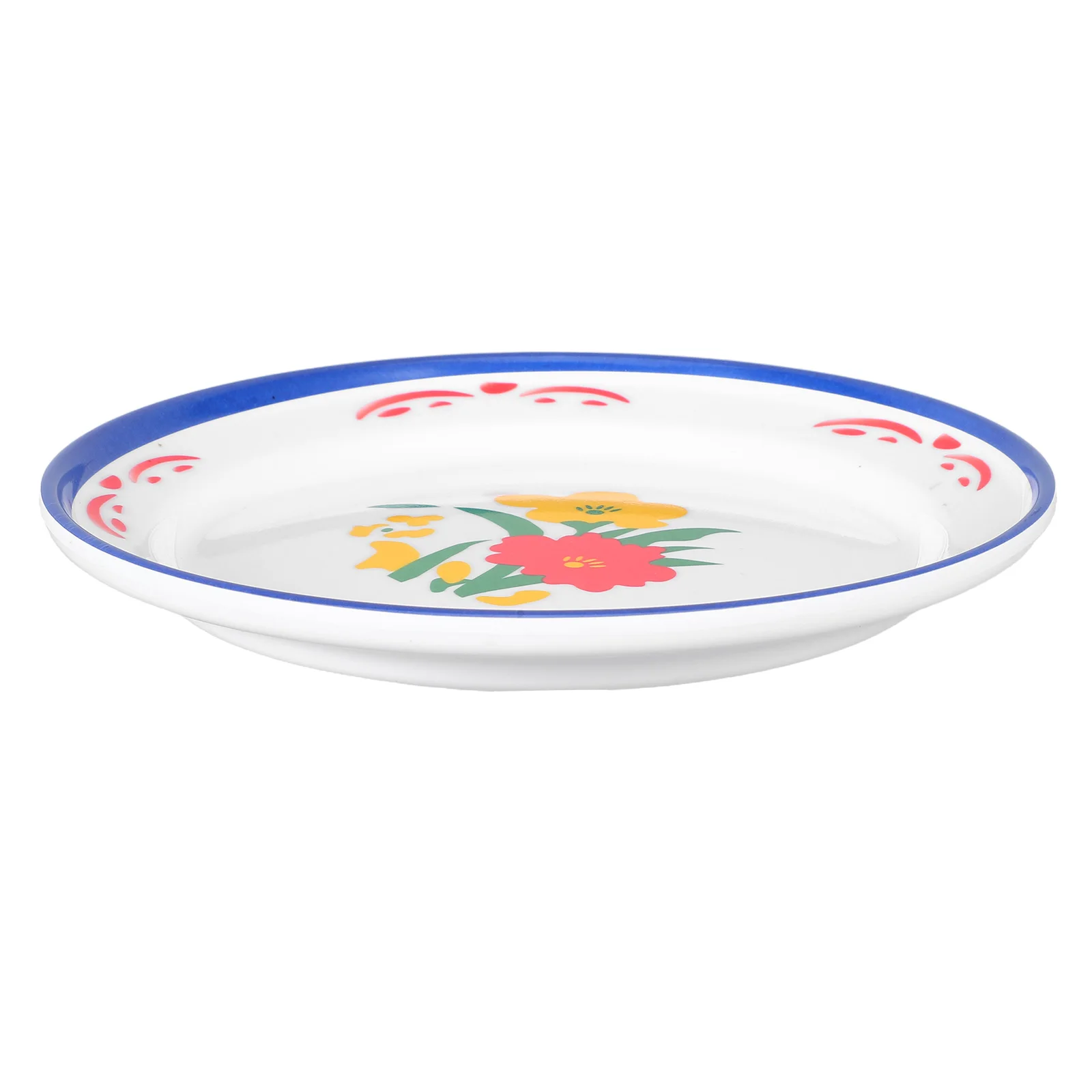 

Melamine Barbecue Tableware Unbreakable Serving Plates Durable Heat Resistant Stackable Plates for Picnic BBQ Party