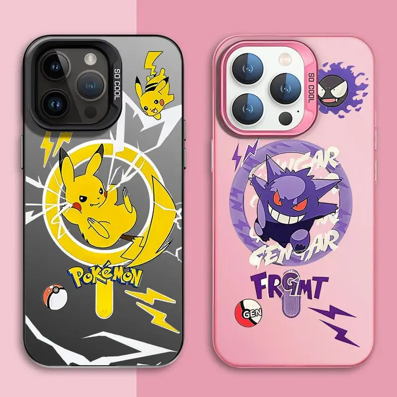 P-Pokemon G-Gengar Phone Case for Apple iPhone 15 Pro Max 13 14 Plus 12 11 Pro 8 7 plus XS MAX Matte