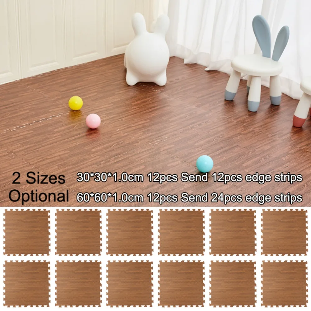 

Набор из 12 комфортных детских игровых ковриков-пазлов из ЭВА-пены, 30/60 см, для дома и гостиной