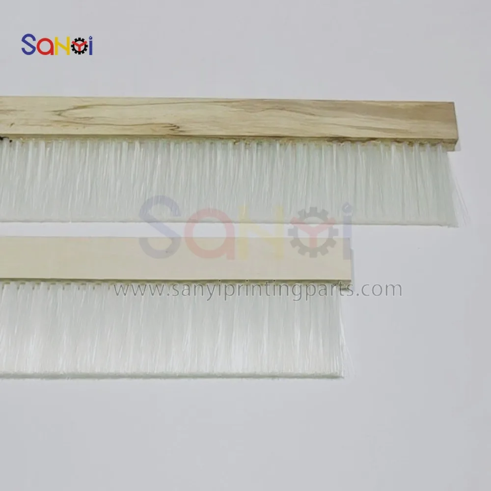 Printing Machine Wooden Board Brush Paper Delivery Cleaning Brush for Roland Komori KBA Sweeping Teeth Paint Brush