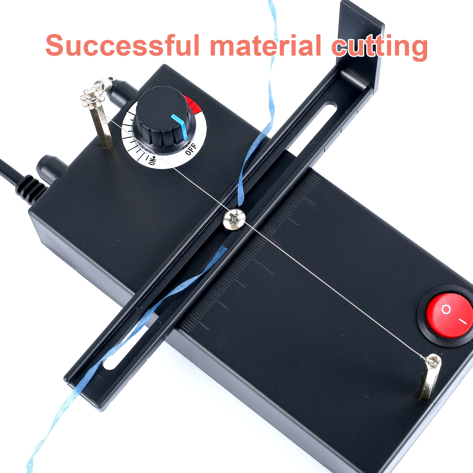 Heat Cutting Ribbon Cutter Electric Rope Cutter Thermal Supplies for Ribbon Braid Nylon Band Ropes DIY Manual Cut Tool US Plug