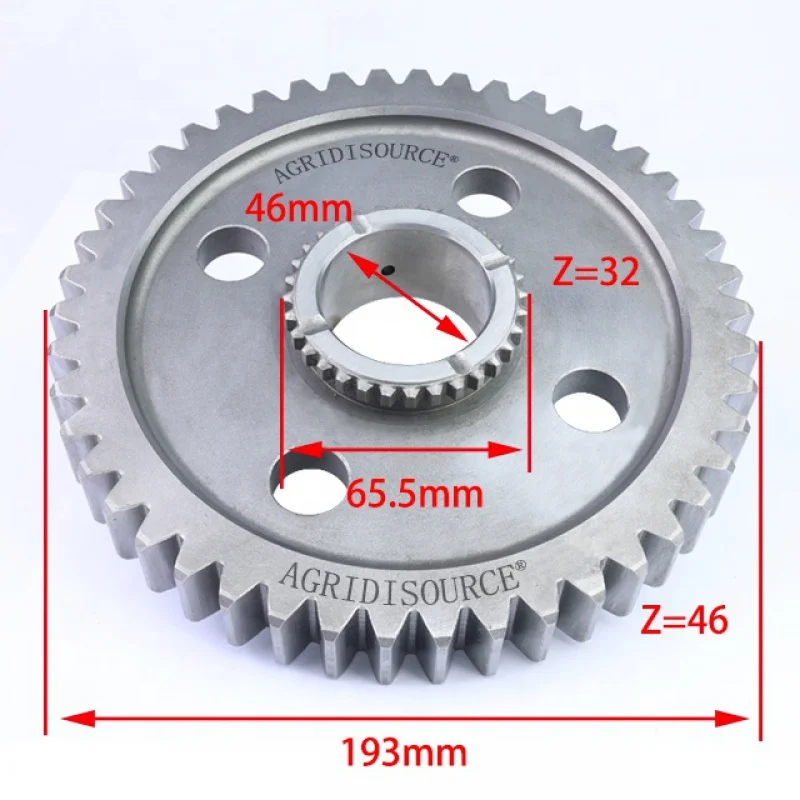 Power output Low passive gear For foton lovol part tractor Number TB550.411-03