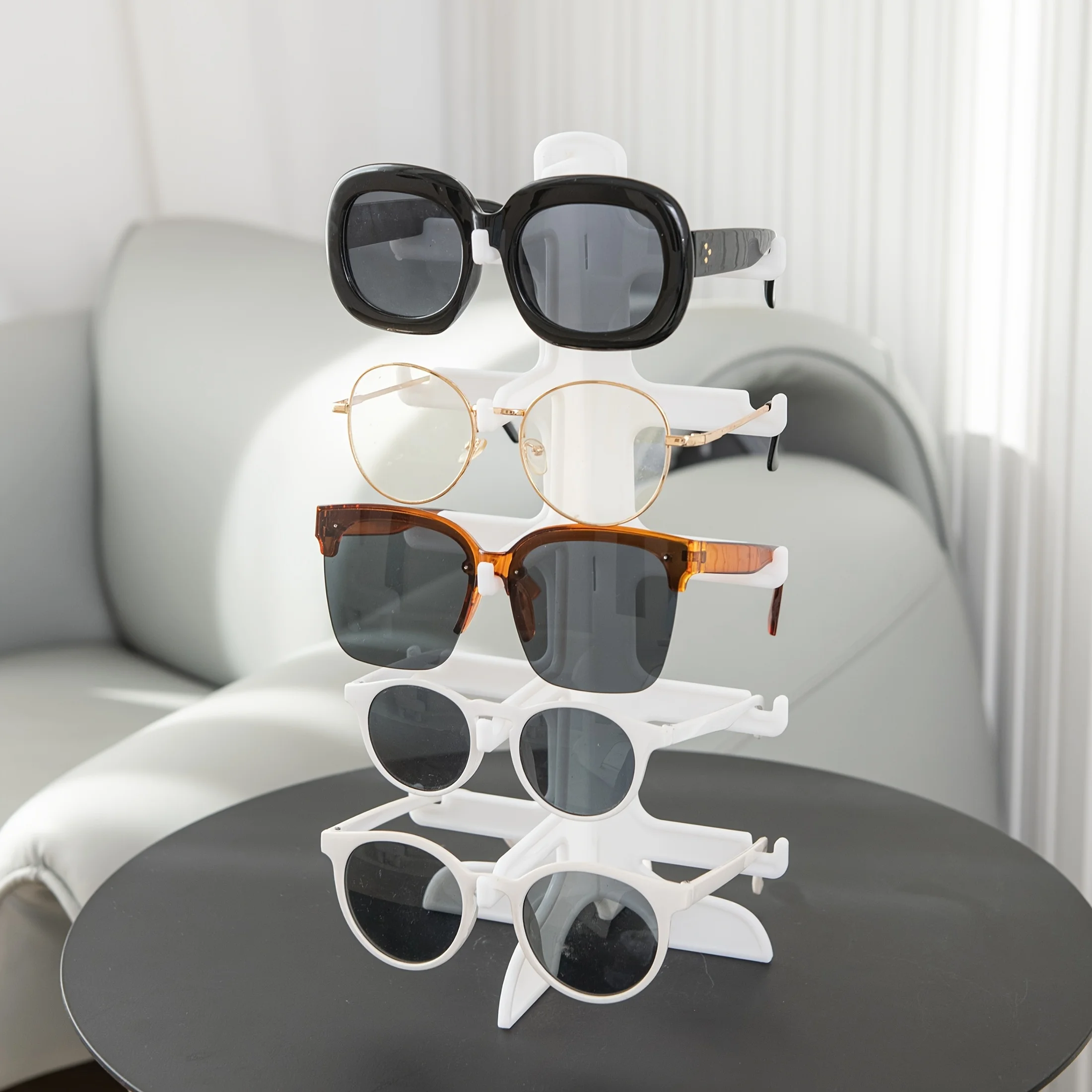5-layer eyewear stand, sunglasses and sunglasses display stand, eyewear display stand for eyewear stores' counters display