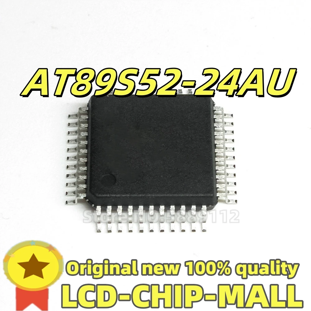 1PCS  AT89S52-24AU    AT89S52-24   100% quality