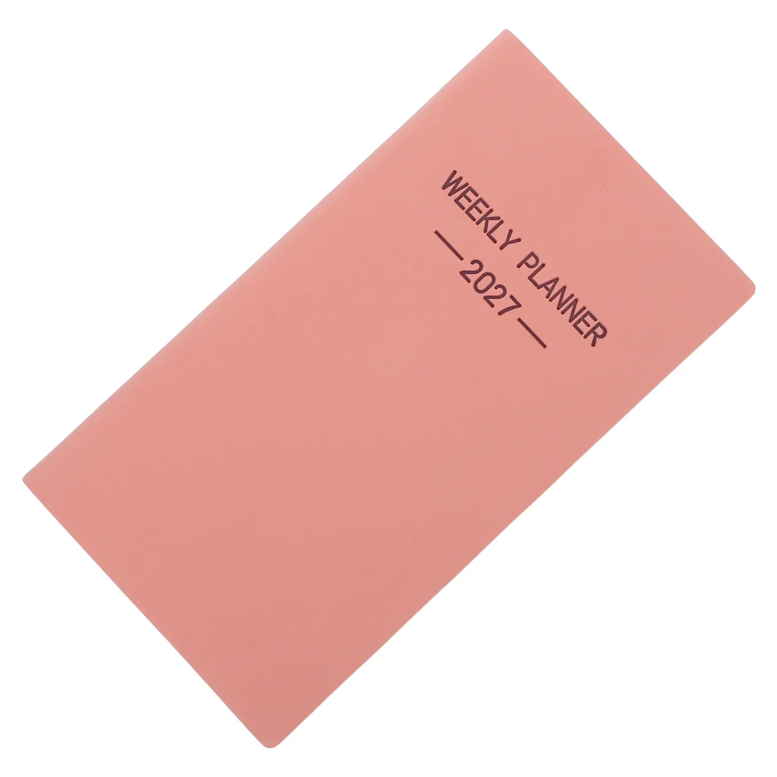 agenda-diaria-de-bolso-2027-173x96-capa-de-pu-rosa-lisa-planejador-mensal-e-semanal-calendario-organizador-de-tarefas-diarias-caderno