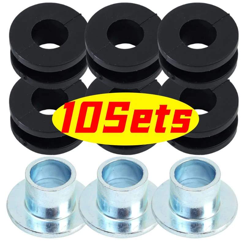 Автоматическая пластина, резиновый корпус сброса давления, винт M6, круглые подушечки для амортизатора, 1/5/10 комплектов, буферная шайба для мотоцикла, накладка на лобовое стекло Автоматическая пластина, резиновый корпус сброса давления, винт M6, круглые подушечки для амортизатора, 1/5/10 комплектов, буферная шайба для мотоцикла, накладка на лобовое стекло