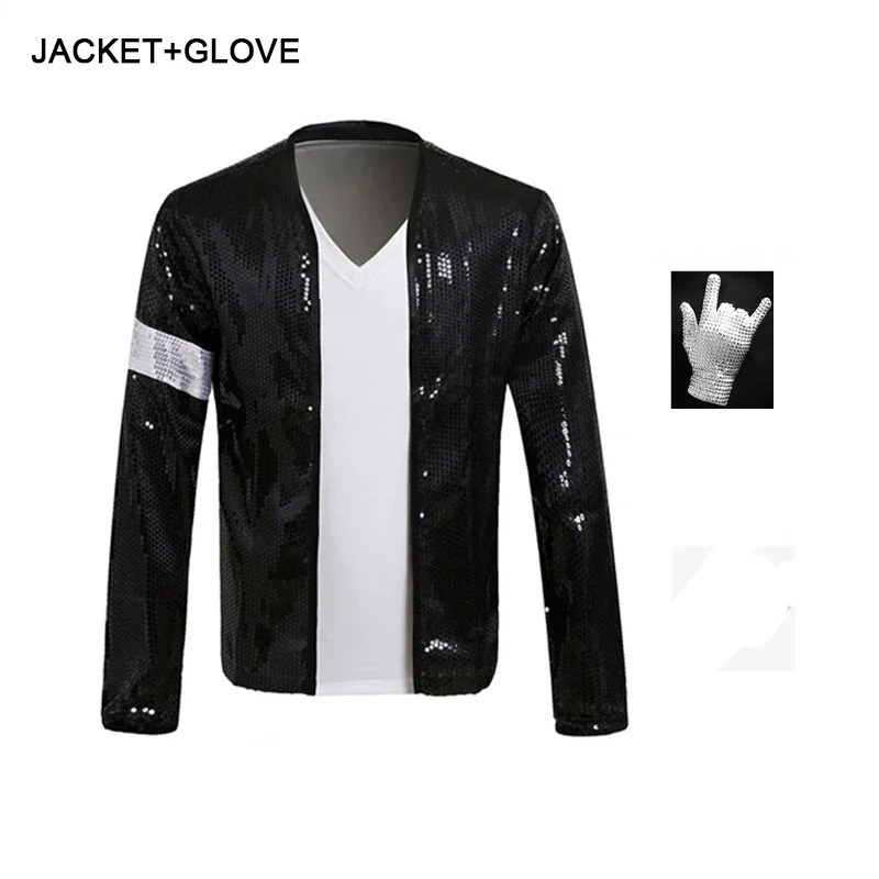 MJ Michael Jackson Cosplay Costume pour enfants, veste en jean Billie, vêtements de fête pour enfants, ensembles de t-shirt Cos, 2024