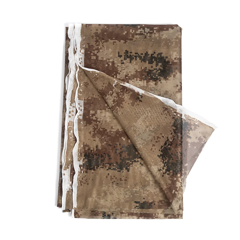 300D Camouflage Sackleinen Mesh Stoff Sonnenschutz Schatten Camo Net Gartenzaun Dekoration Outdoor 1,5 m breite Markisenabdeckung – Detail 7