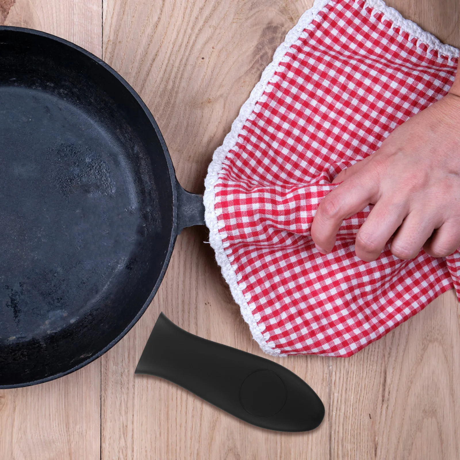 

10 шт. термоизоляционных силиконовых чехлов, эргономичные мягкие силиконовые накладки на ручки для кастрюль и сковородок, устойчивые к высоким температурам, для приготовления пищи