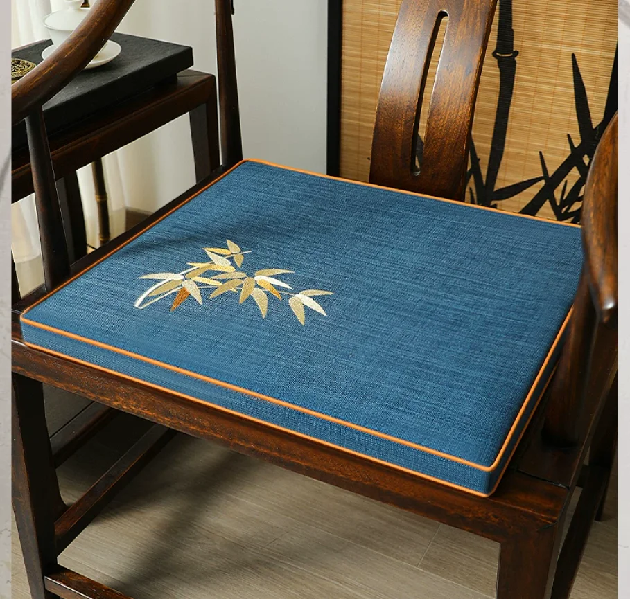 Chinese Style Cushion Mahogany Furniture Sofa Seat Cushion Taishi Circle Chair Tea Chair Non-slip Seat Cushion