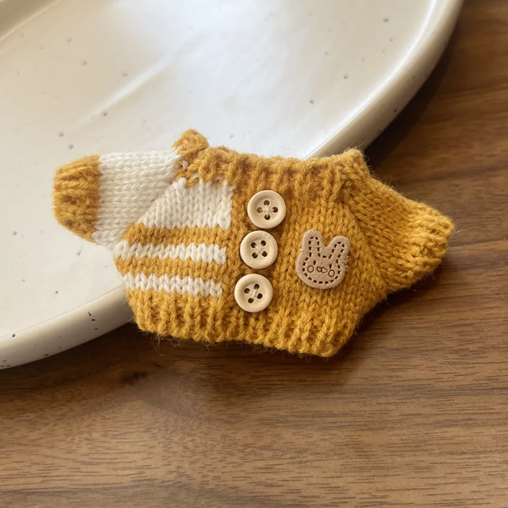 Voor 15-17 cm Labubu Kleding outfit Labubu Zitten Feest Beer Label Sjaal Hoed Poppen Accessoires Leuke Decoratie