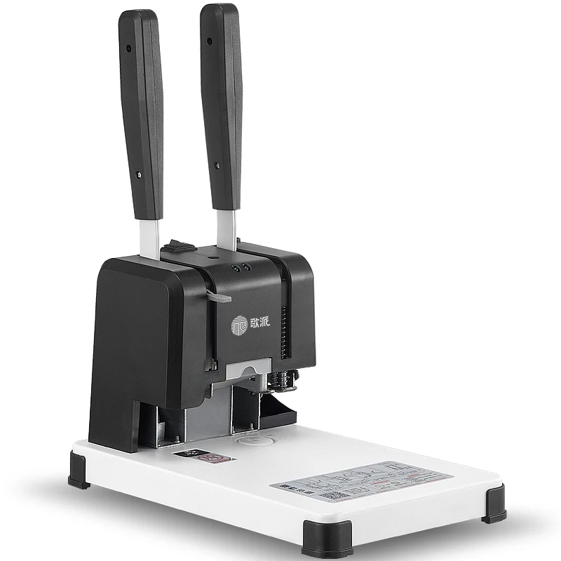 Document Voucher Binding Machine 400 Sheet A4 Paper Heavy Punching Machine Book Binding Machine
