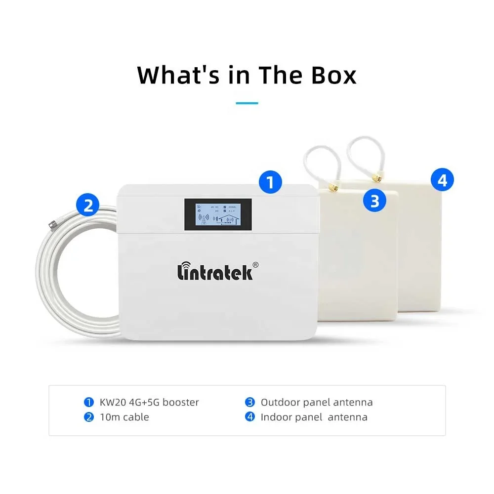 

New 5G Repeater Dual Band 3g 4g 1800 3500 mhz Mobile Phone signal Boosters for Cell Phone