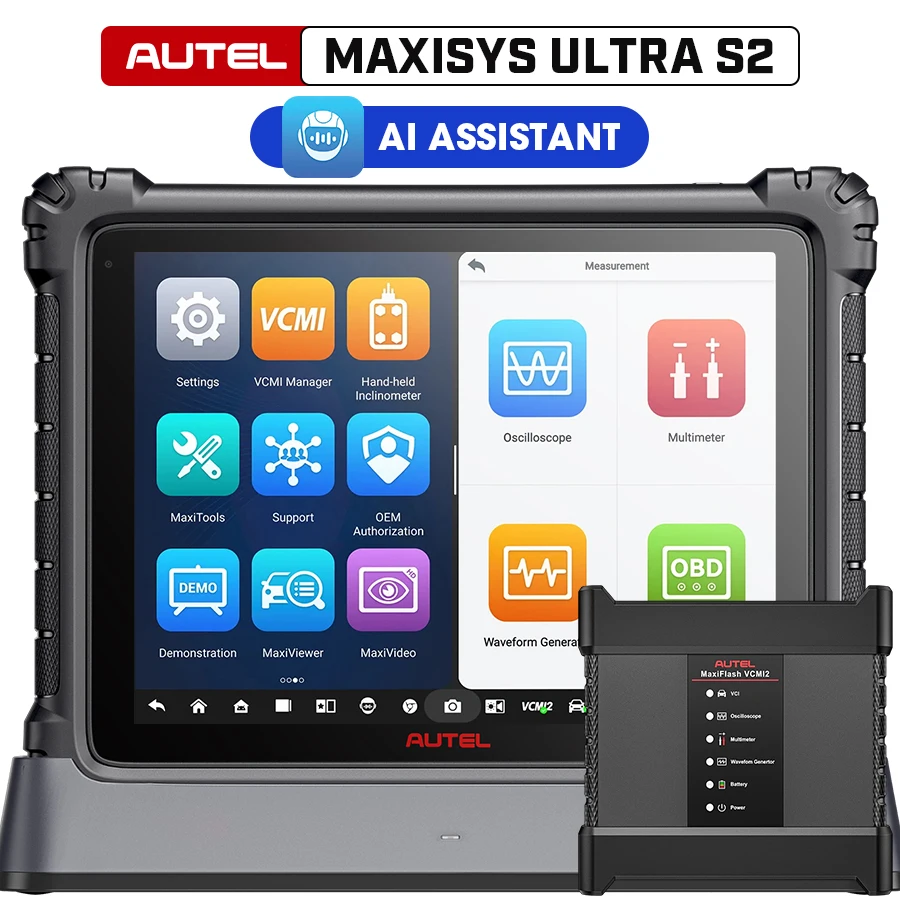 Autel Ultra S2 AI Assistant Large Screen Touch Control High-definition Display One-click Programming Car Diagnostic Tool - Image 3