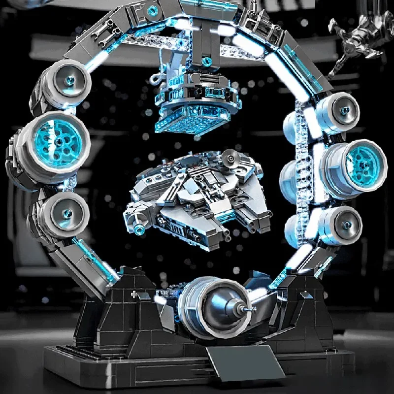1196 قطعة فيلم حرب الفضاء الإبداعية خبير الألفية المركبة الفضائية نموذج اللبنات الطوب لغز الإبداعية لتقوم بها بنفسك اللعب هدايا الكبار