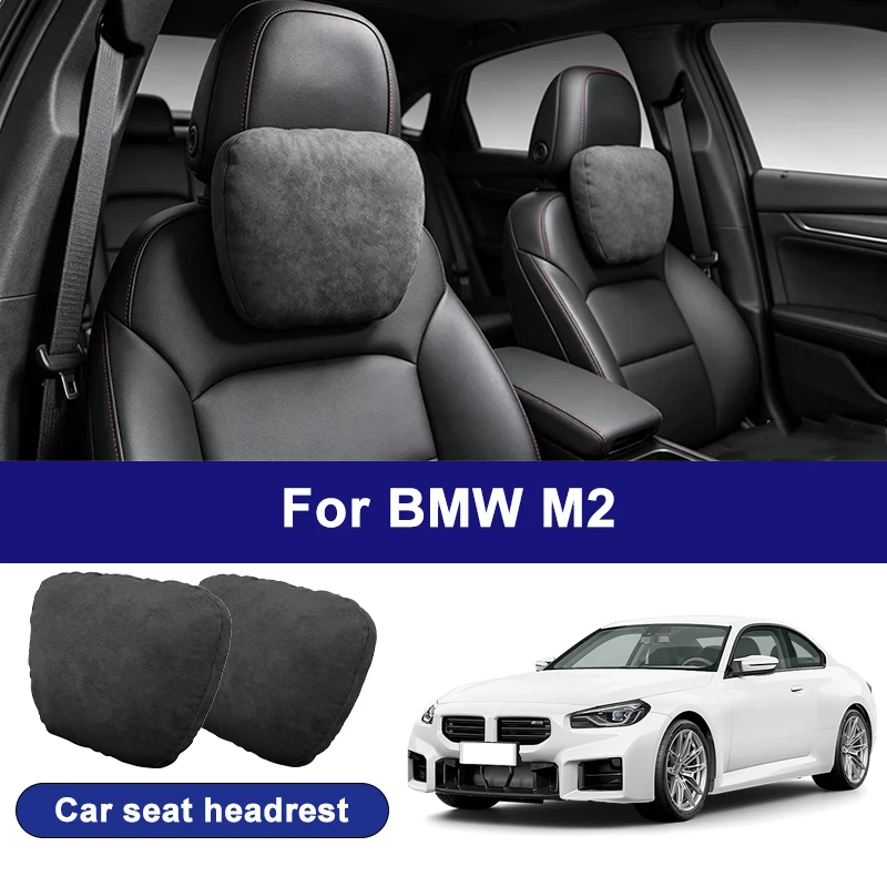 For BMW M2 car headrests, soft universal adjustable car seat pillows, car neck pillow cushions, car accessories