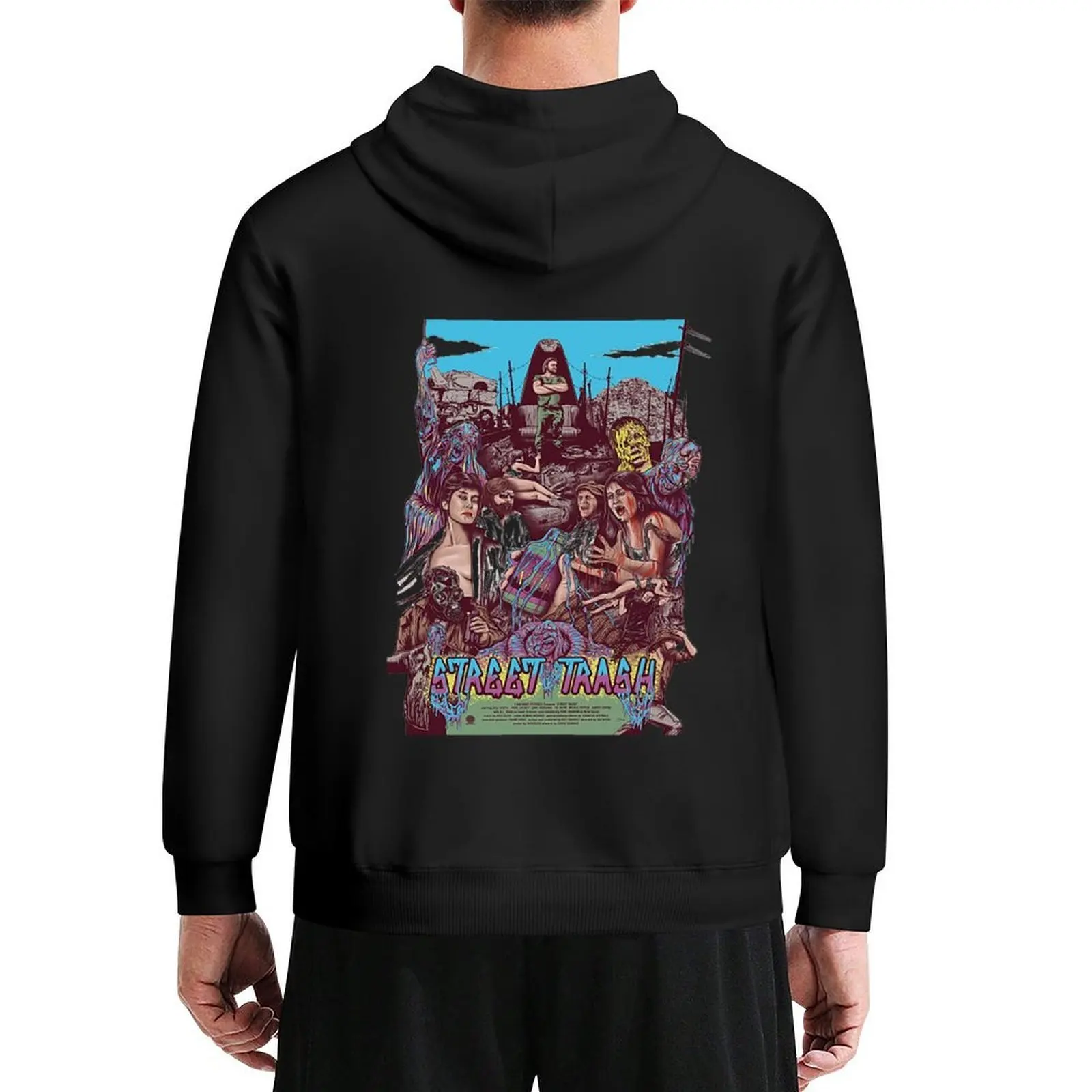 

Street Trash (80s Splatter Melt Horror Movie) Hoodie male clothes blouse men's sweat-shirt mens clothes tracksuit