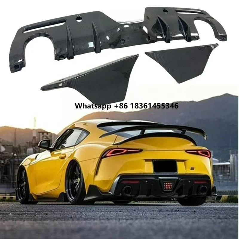 

Track-Ready FOR A90 Supra Mk5 Rear Diffuser Carbon Fiber 2019-2025