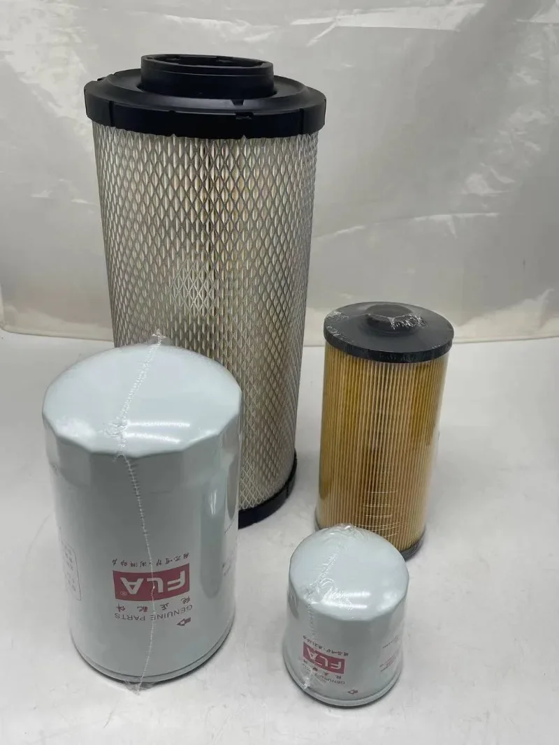 Excavator accessories 135-8-9 air /engine/diesel compartment/hydraulic oil elementr filter