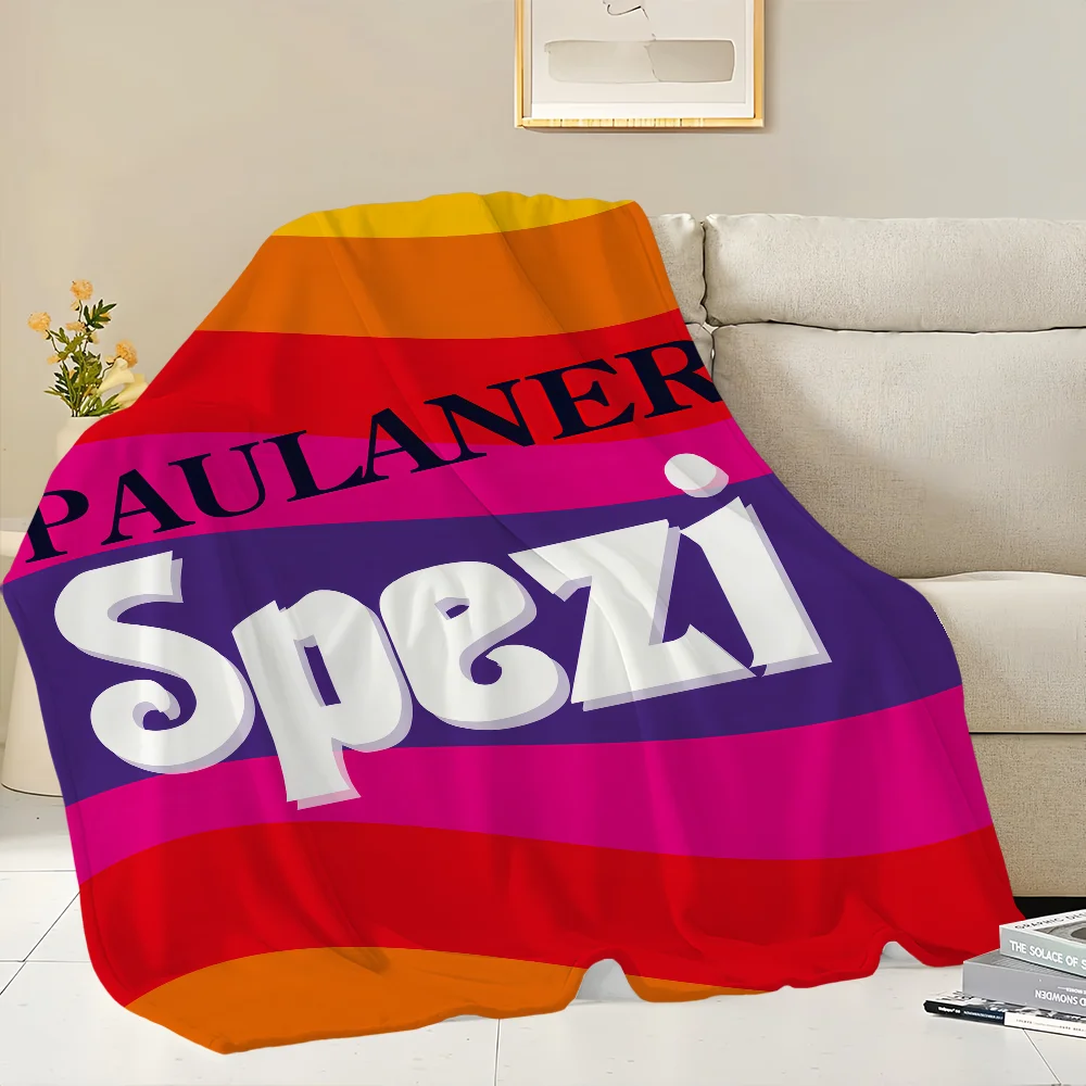 P-Paulaner S-Spe-zi بطانية الفانيلا الدافئة الراحة لينة بطانية قطيفة للأريكة غرفة المعيشة مكتب غرفة نوم السفر هدية