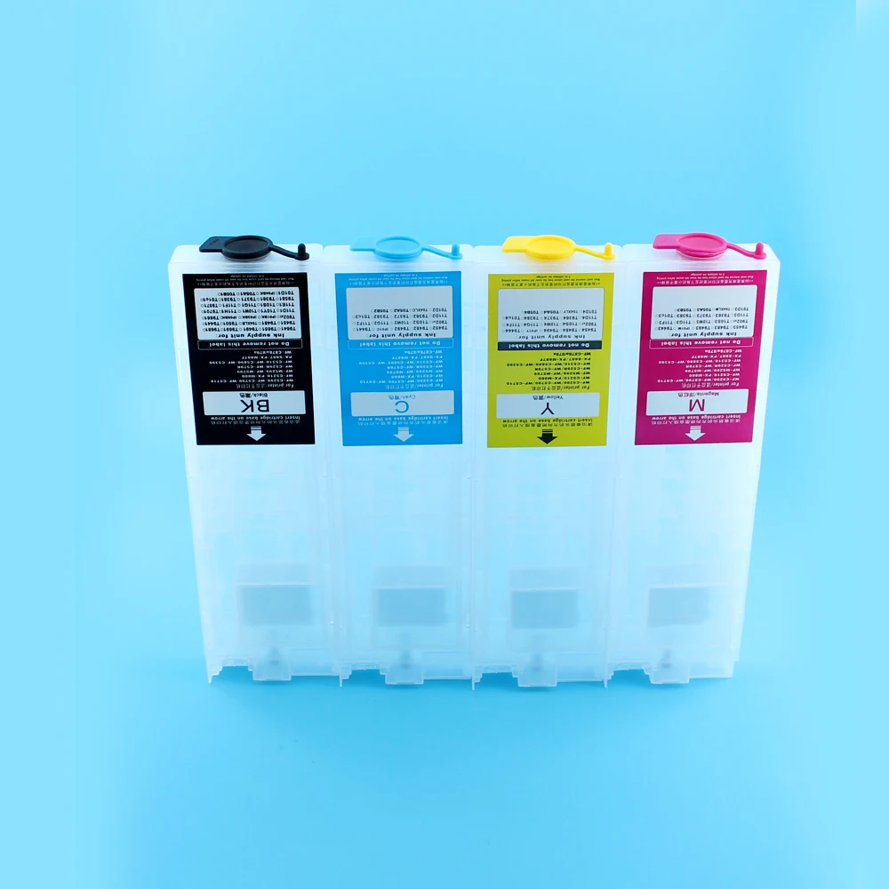 

Empty T11 T11A T11B T11C T11D Refill Ink Cartridges For Epson WF-C5390 WF-C5890 WF-C5810 WF-C5310 C5890DWF C5390DW