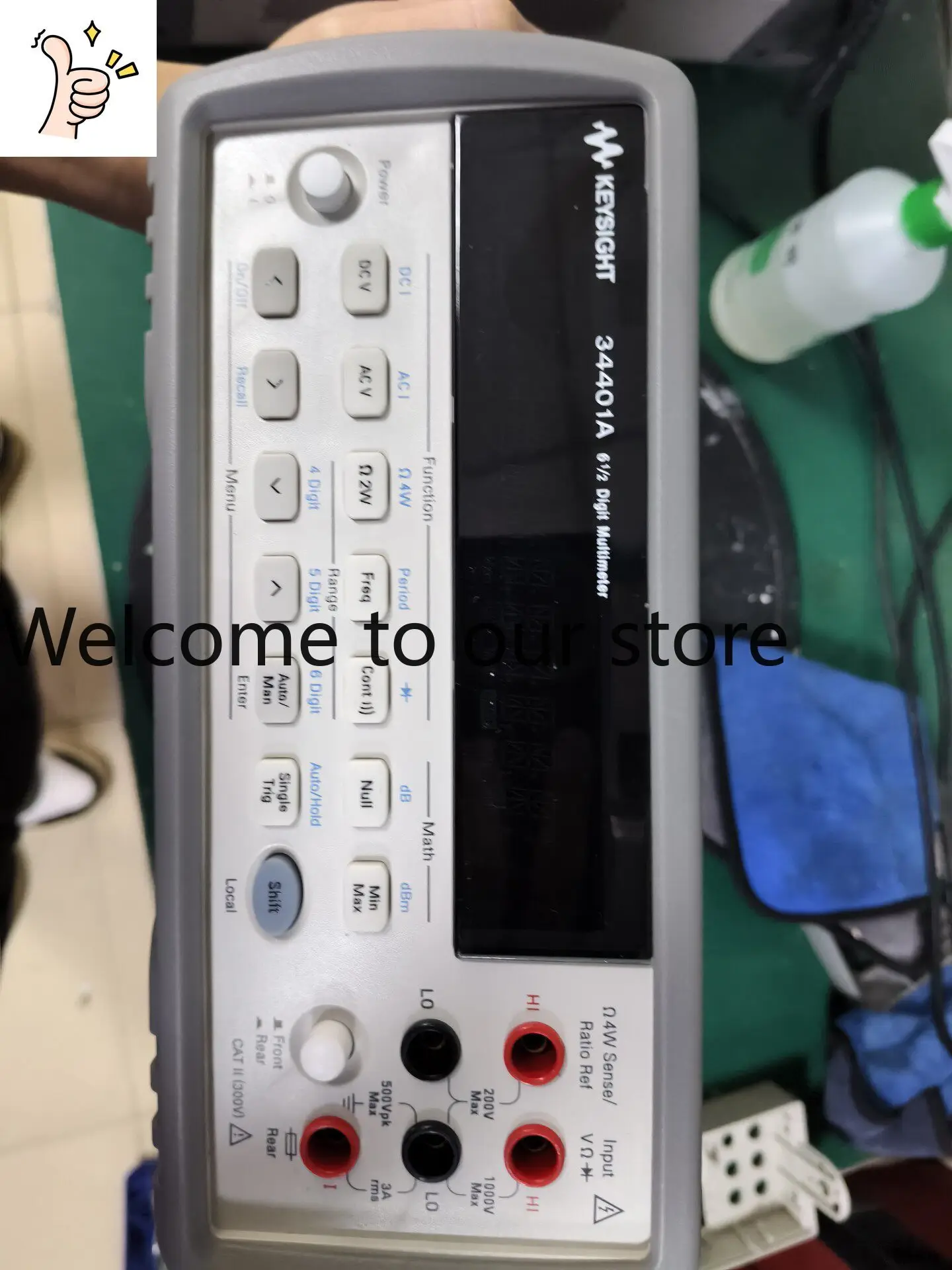 Yide 34401a Multimeter, Normal Function, Package Accuracy, Refreshing Power Cord And Pen