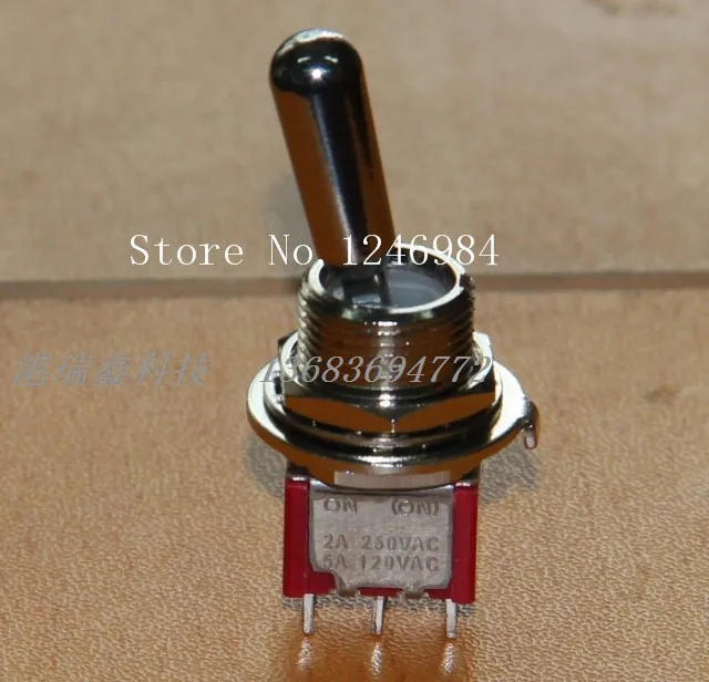 [SA]T8011-Z six foot two tranches M12 Dual Dust bulk toggle switch Q11 Taiwan Deli Wei Dailywell--20pcs/lot