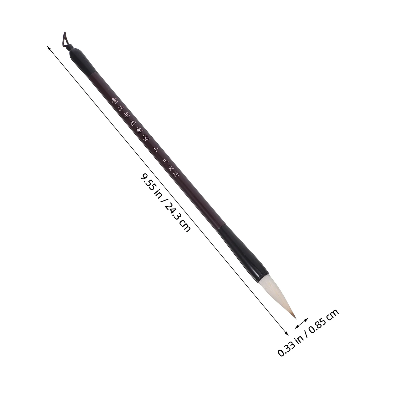 10 قطع من فرش الخط الصيني بتصميم أنيق أداة متعددة الوظائف للتعبير الإبداعي والدورات المدرسية والممارسة المنزلية #3