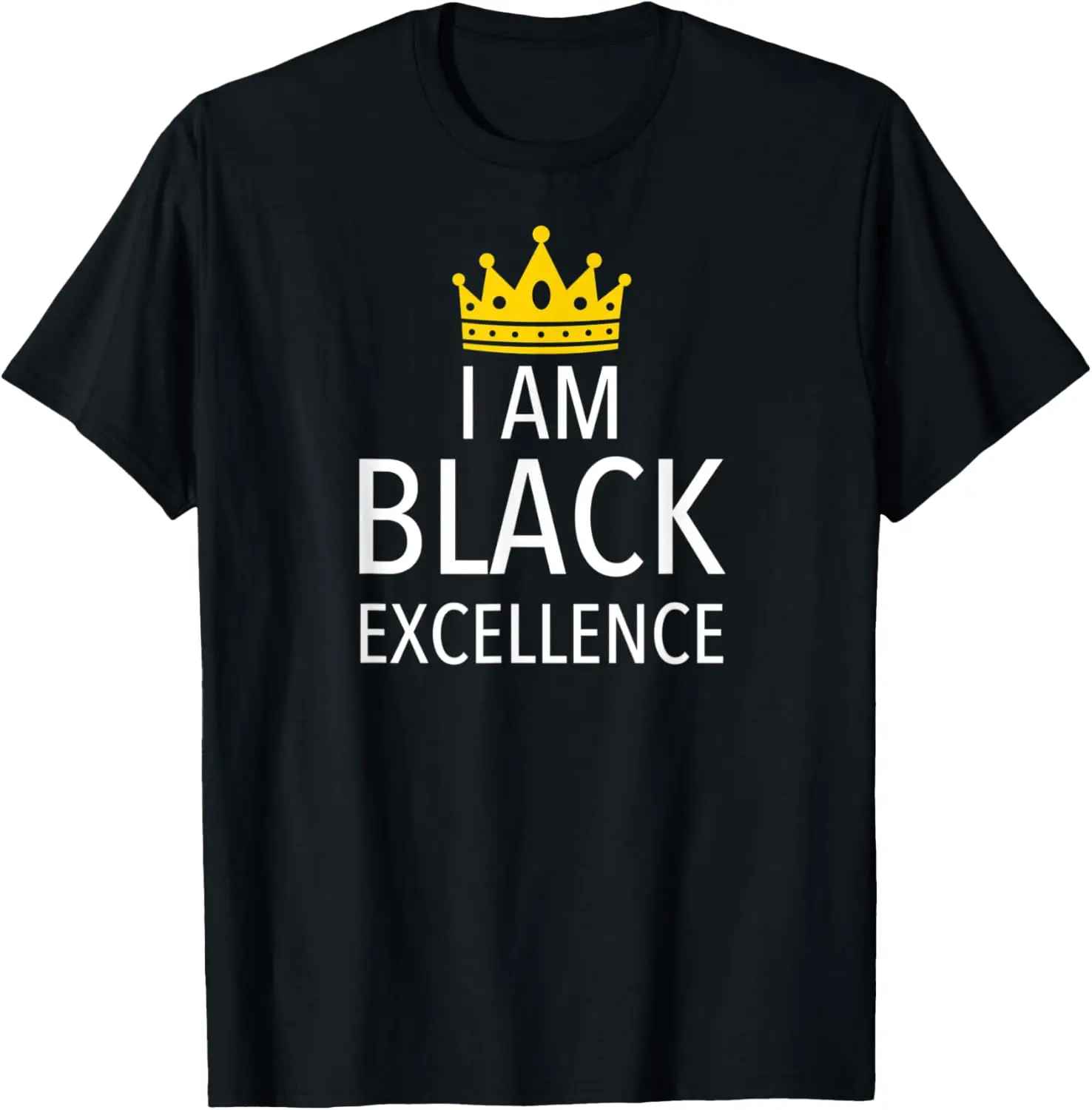 I Am Black Excellence T-shirt Melanin Poppin' Queen Tee T-Shirt