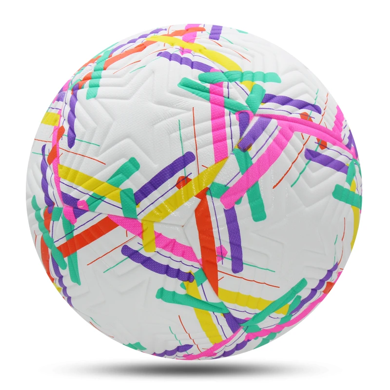 2025年サッカーボール 標準サイズ5 PU素材 高品質 シームレスボール 屋外芝生 チームゲーム サッカー トレーニング フットボール トップ