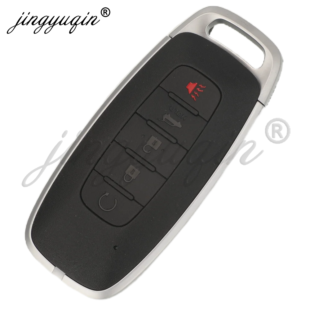 jingyuqin 285E3-7LA7A Smart Remote 5Button Car Key For Nissan Pathfinder Rogue Kicks 2023 KR5TXPZ3 433MHz 4A Auto Keyless Fob