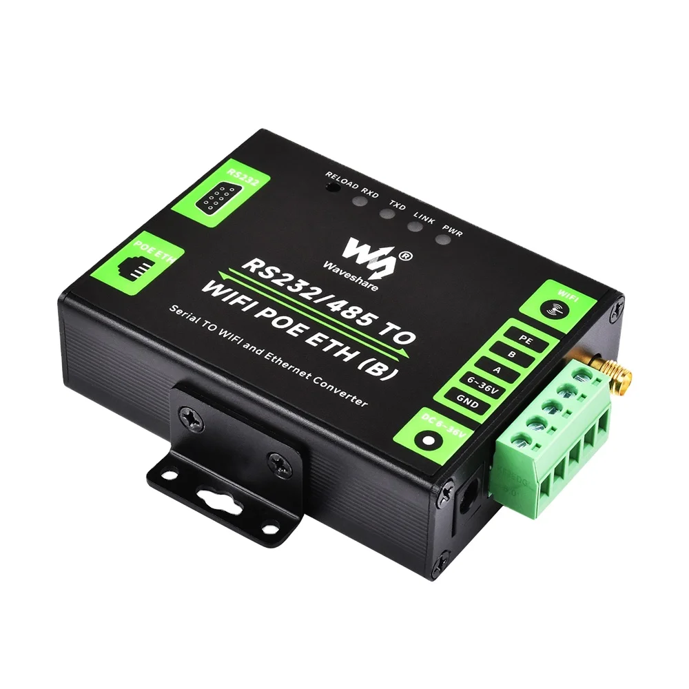 rs232-485-to-wifi-poe-eth-b-industrial-grade-serial-server-wifi-and-ethernet-modbus-gateway-mqtt-gateway-modbus-rtu-to-tcp