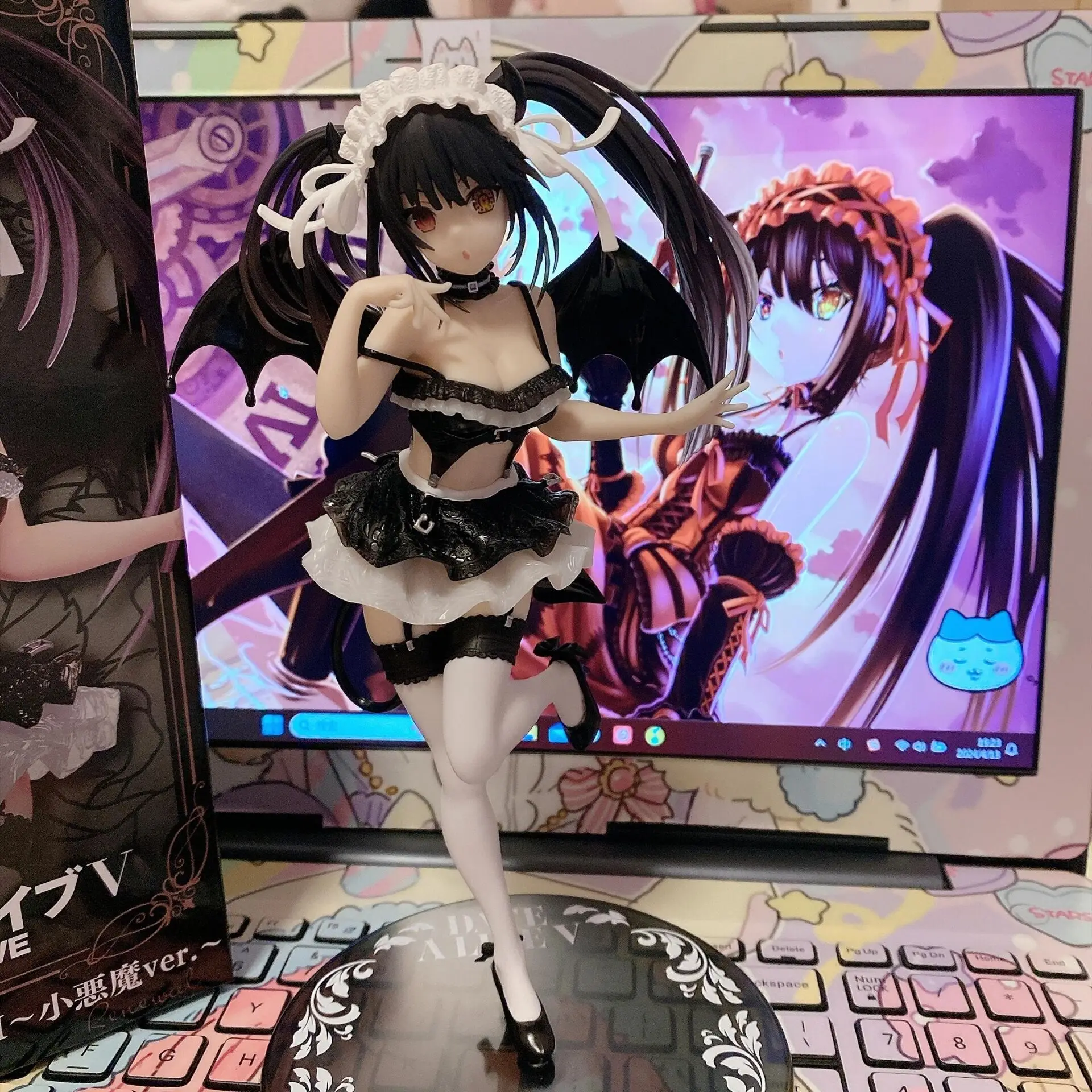 Original TAITODate A Live Iv Tokisaki Kurumi Shouakuma Ver. Renewal  Coreful Figure Anime Figurine Pvc Collectible Toys In Stock