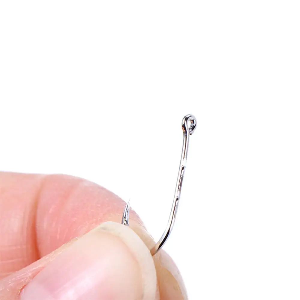 

Hook Bait Accessories Anti-rust Long Handle Barbed Fishhook High Carbon Steel Long Shank Fishing Hook Offset Narrow Bait Hook