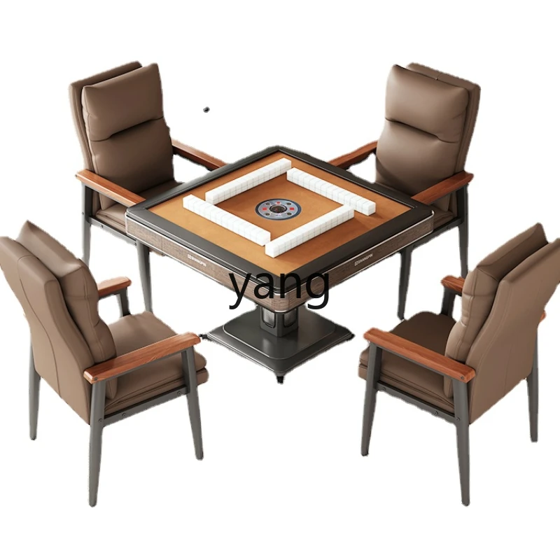 Yhl Folding Mahjong Machine Automatic Household Electric Mute Mahjong Table Dining Table Dual-Use