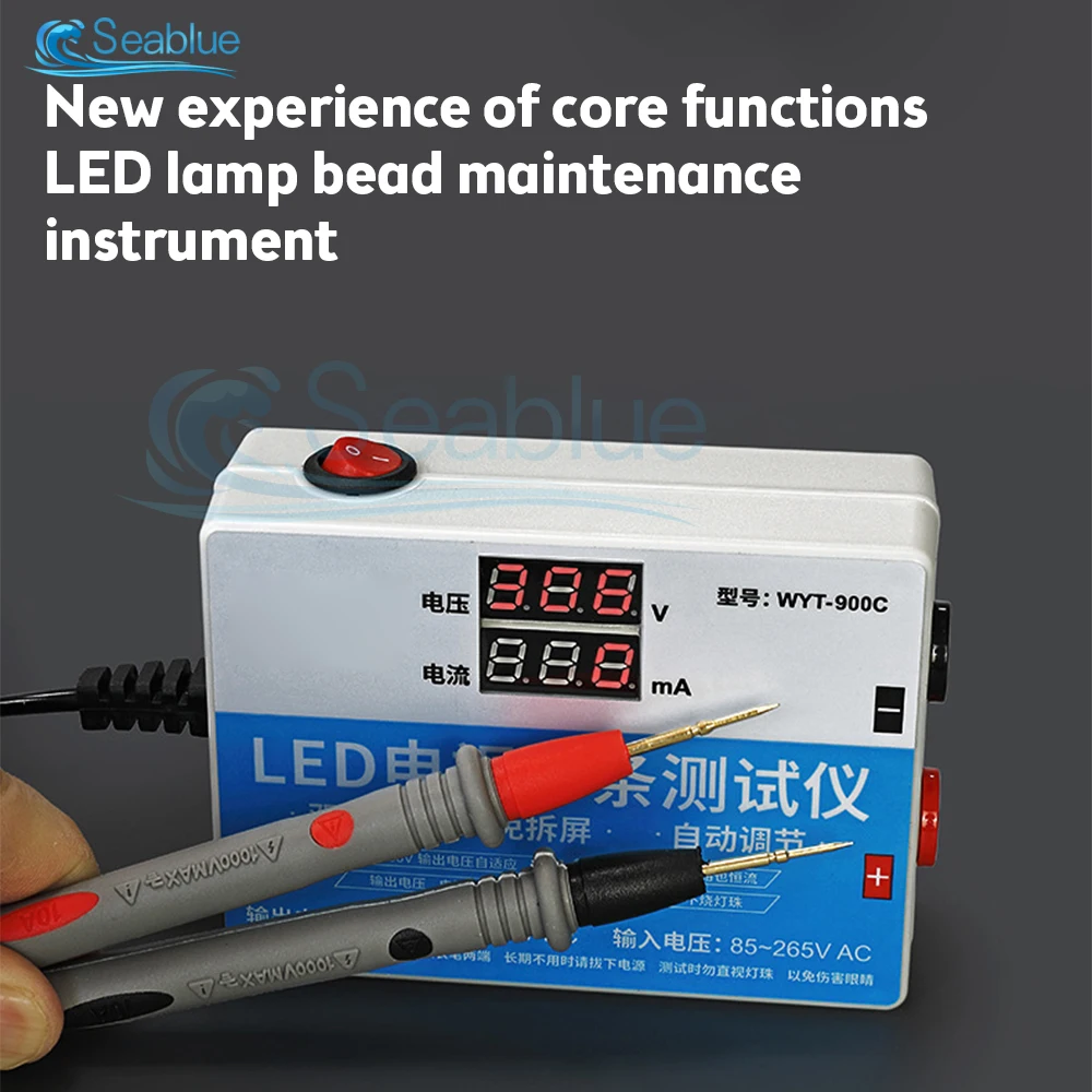 AC 85-265V to DC 0-300V LED TV Backlight Tester Light Bar Strip Light Bead Test Tool Current And Voltage Screen Display US/EU