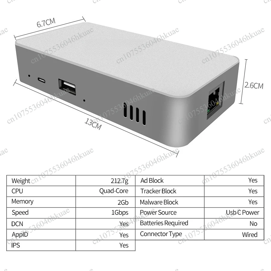 Portable Mini Network Connector Global IP Auto Switch Smart Home Network Access Device