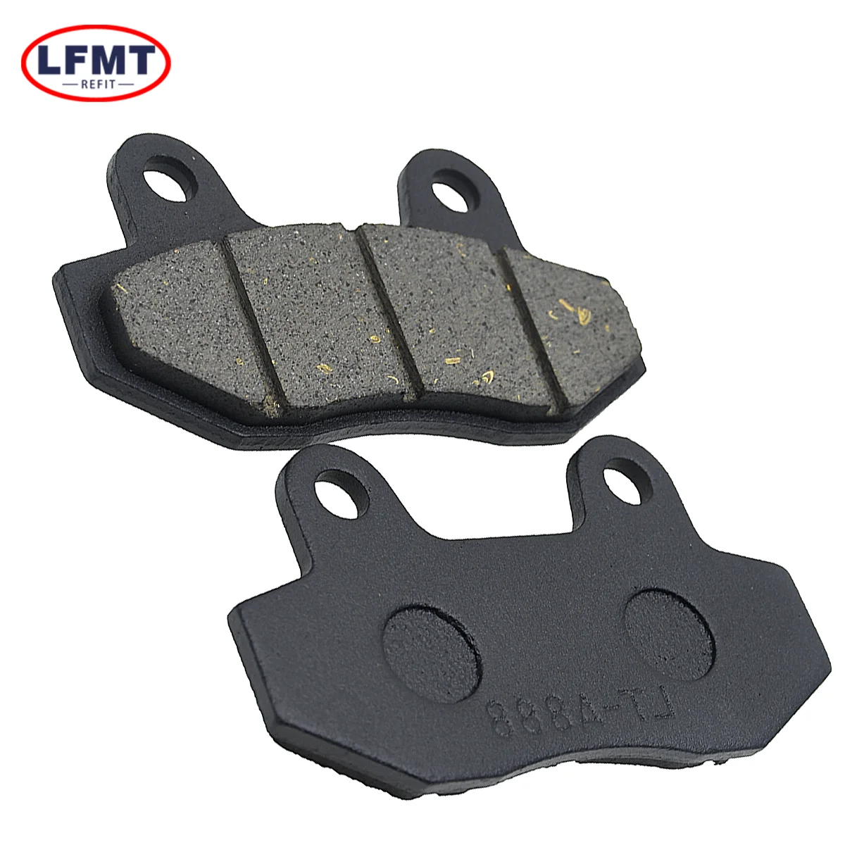 Für GY6 Roller Moped ATV 50cc 70cc 100cc 125cc 140cc Bis 200cc 250cc Pit Dirt Bike Motorrad Vorne und hinten Bremsbeläge Universal