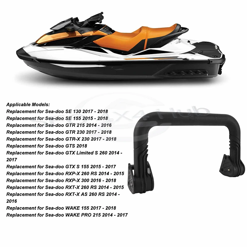 Set Of Boarding Ladder 295100869 Retractable Boarding Pedal Fit For Sea‑Doo GTR GTR‑X GTS RXP‑X RXT‑X WAKE PRO Boat Accessories