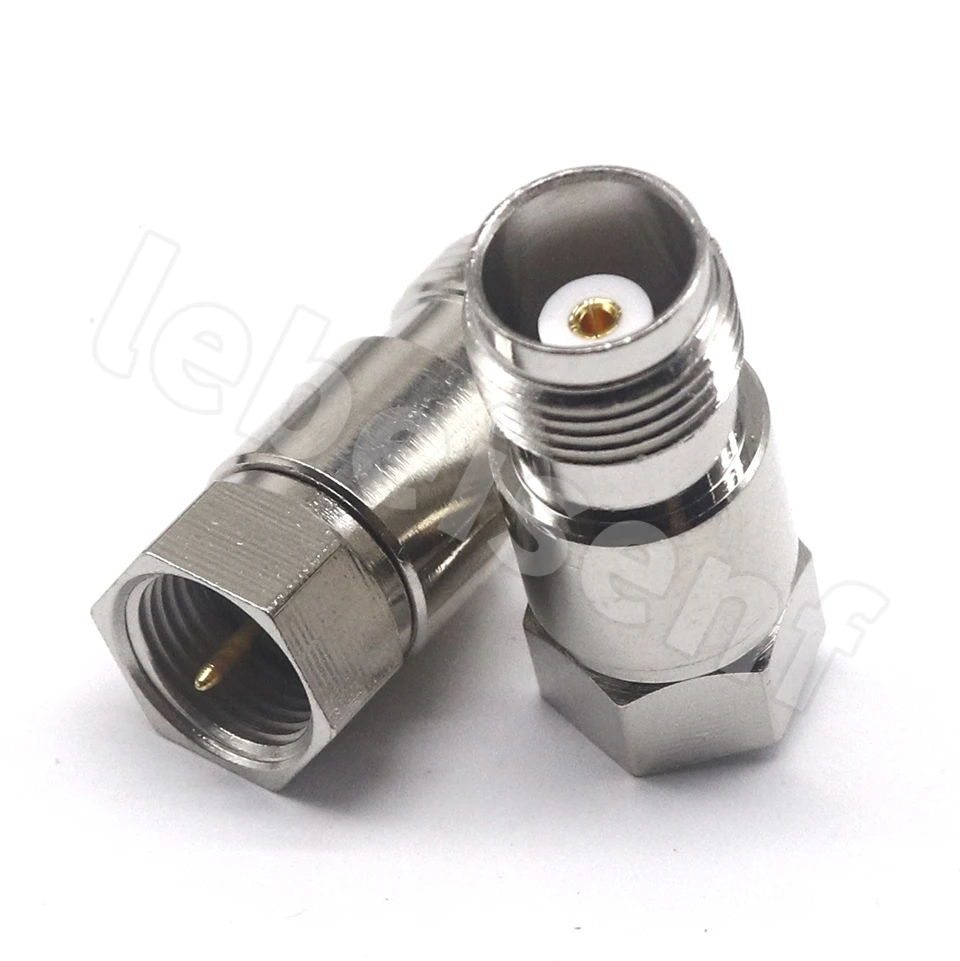 TNC/F-KJ TNC female to British F-gram walkie talkie antenna signal adapter, RF connector head, high-frequency head