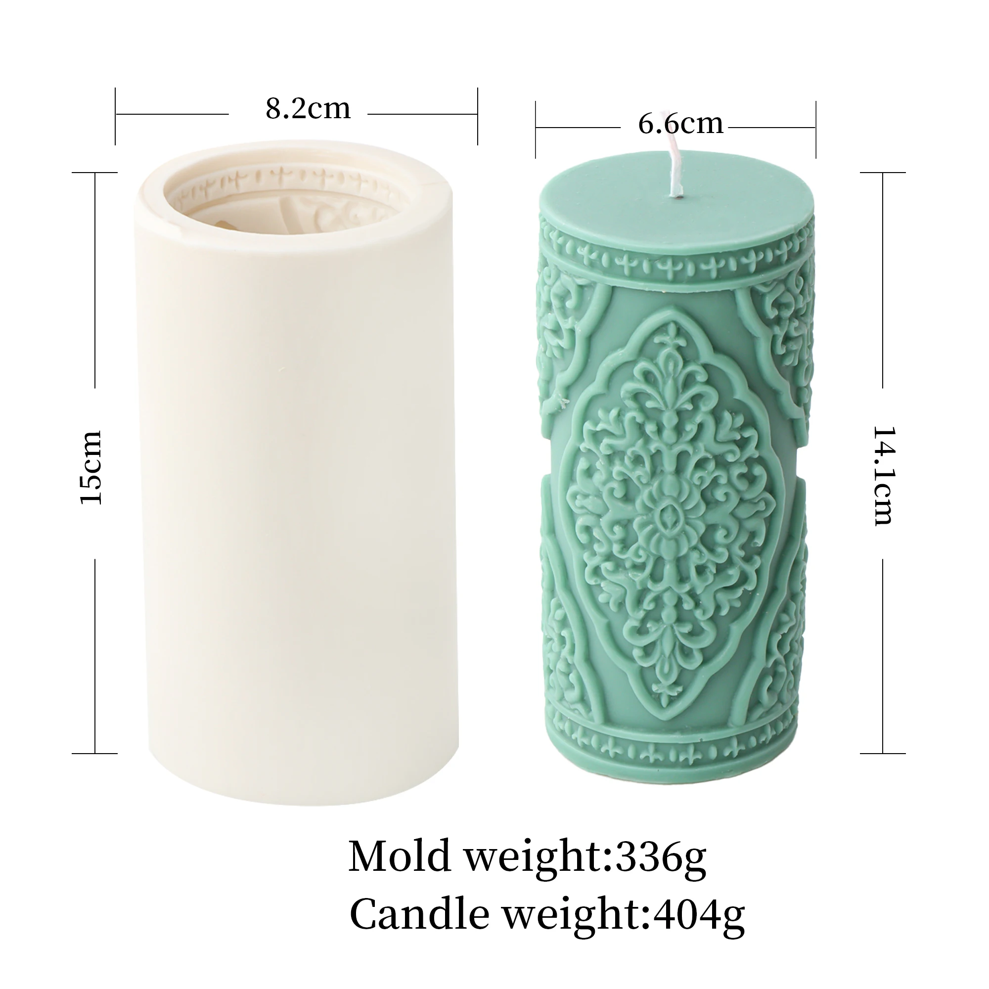 Stampo in silicone per candele - Scented Candle Luxury recensione e prezzo