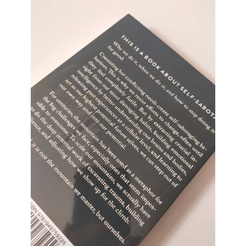 The Mountain Is You: تحويل الانحراف الذاتي إلى كتب اللغة الإنجليزية ذاتية التغلب #4